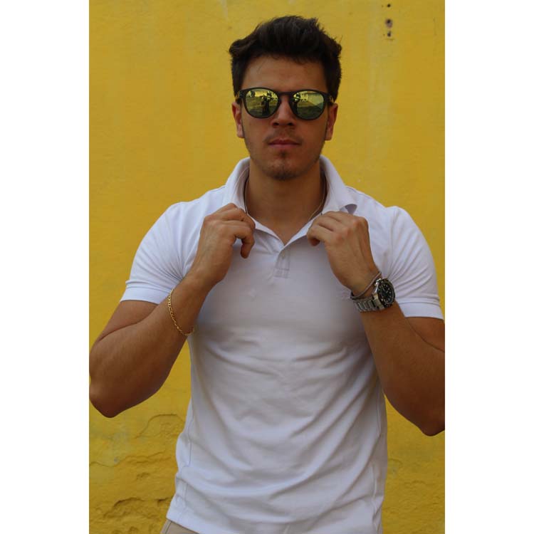 Camisa Polo Branca - Imagem 11