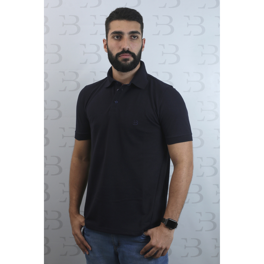 Camisa Polo Azul Marinho - Imagem 6