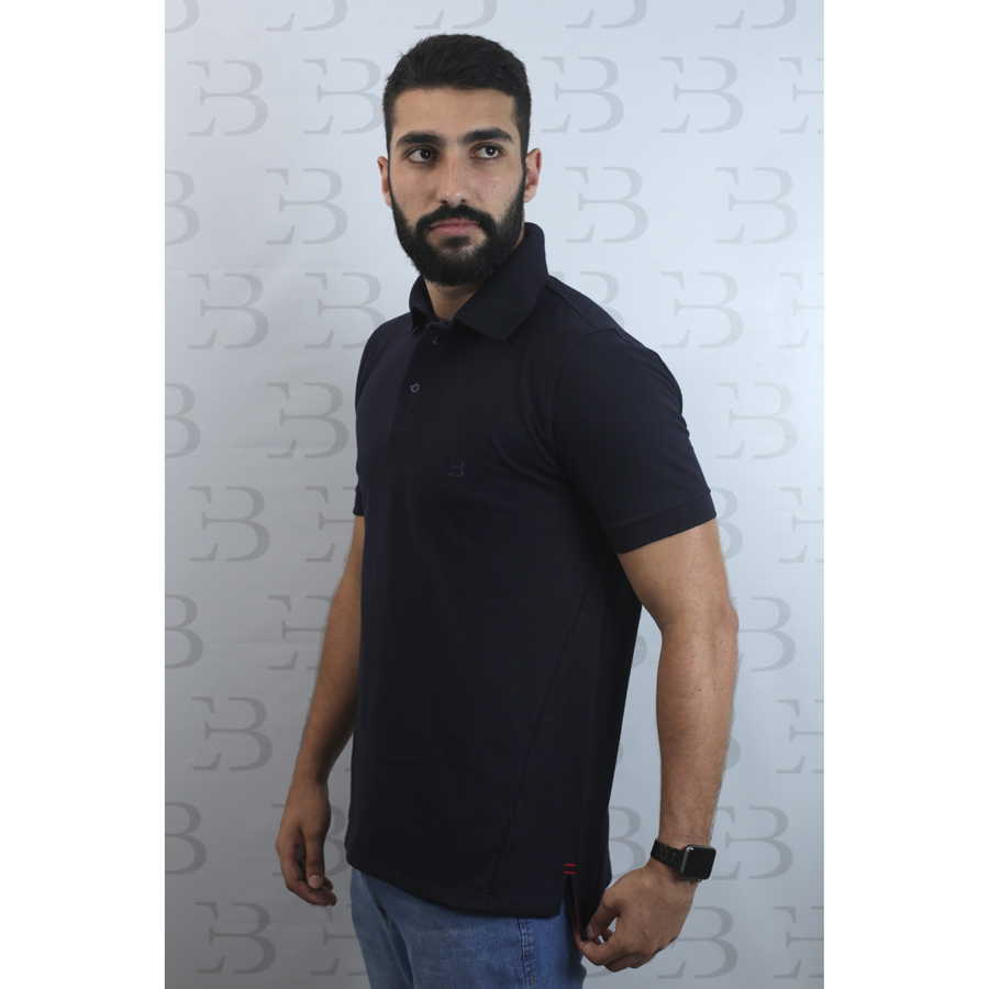 Camisa Polo Azul Marinho - Imagem 5