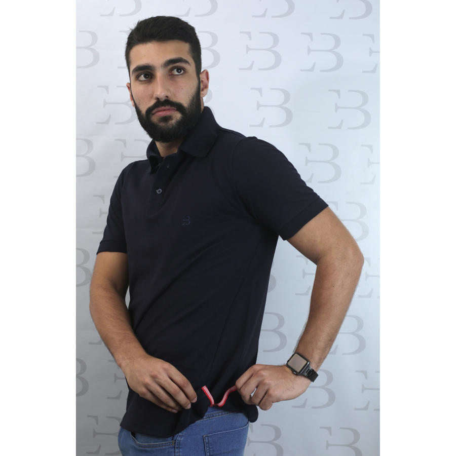 Camisa Polo Azul Marinho - Imagem 4
