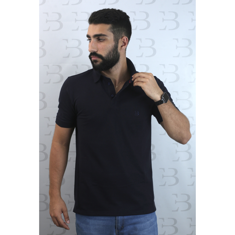 Camisa Polo Azul Marinho - Imagem 2