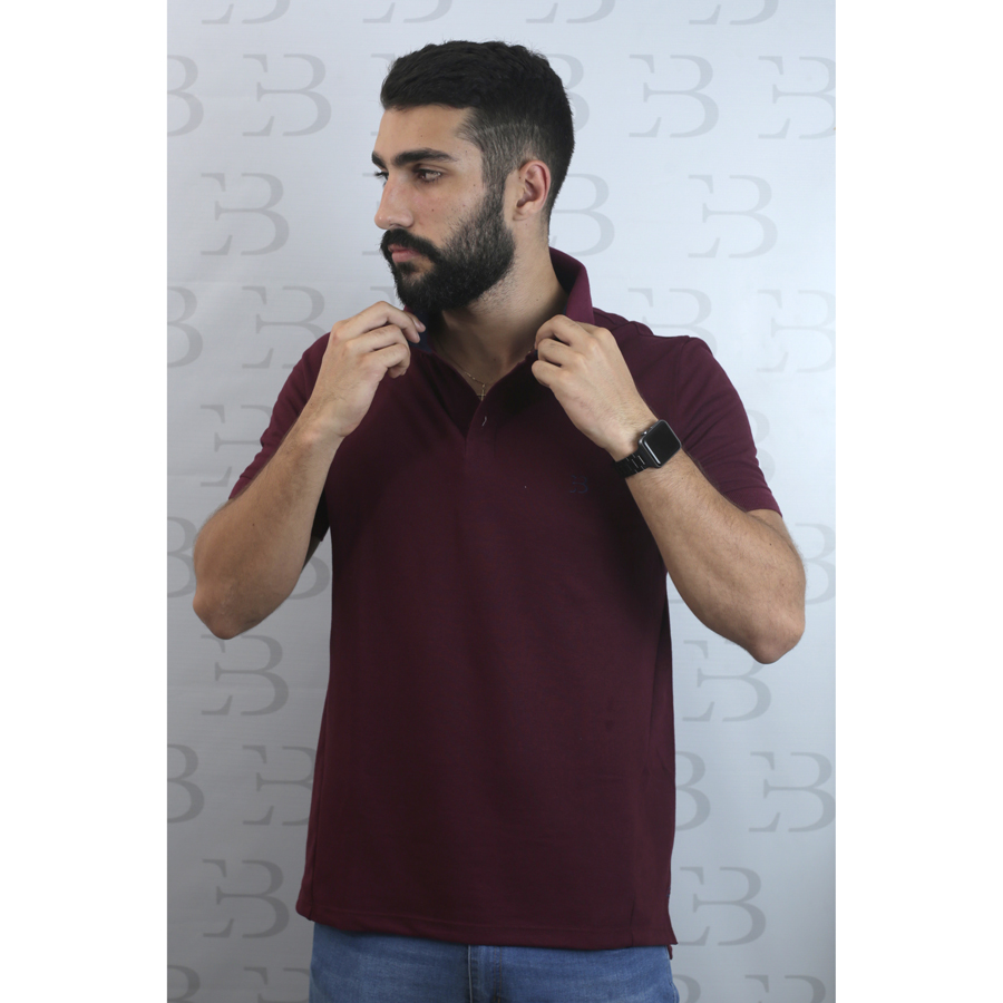 Camisa Polo Vinho - Imagem 6
