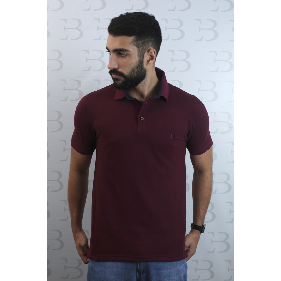 Camisa Polo Vinho - Imagem 4