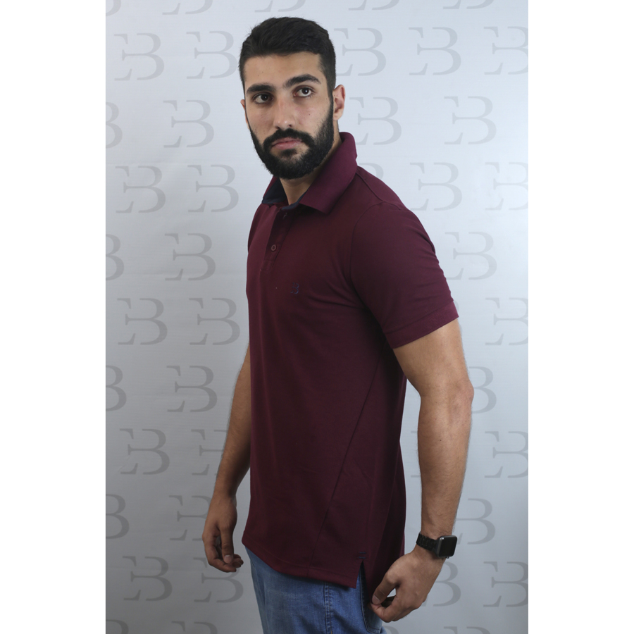 Camisa Polo Vinho - Imagem 3