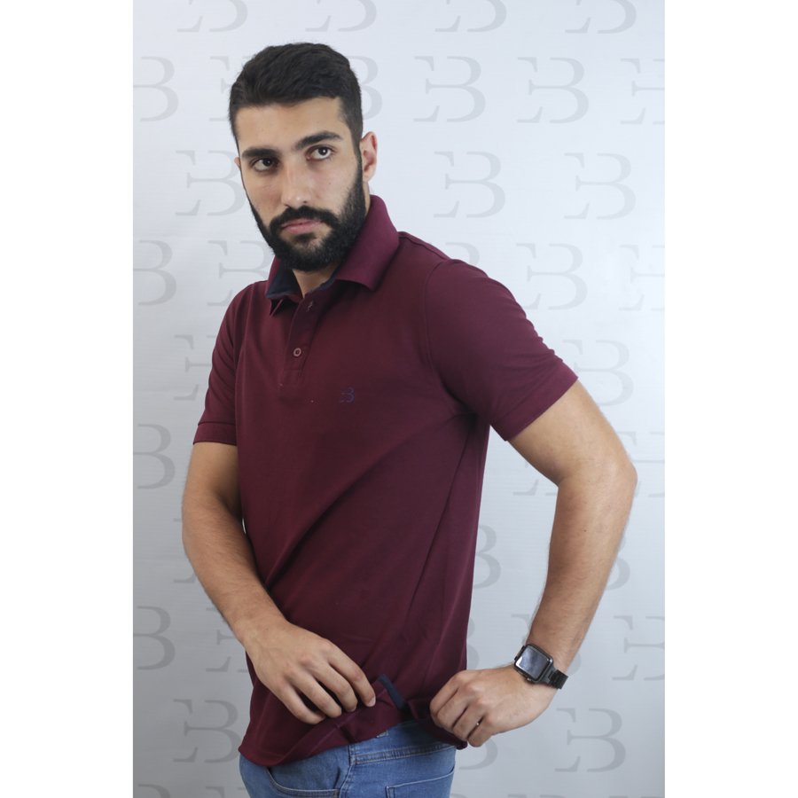 Camisa Polo Vinho - Imagem 2