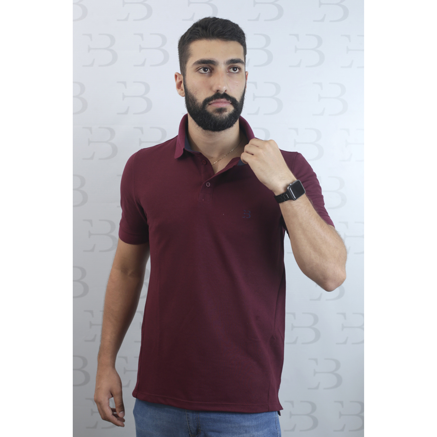 Camisa Polo Vinho